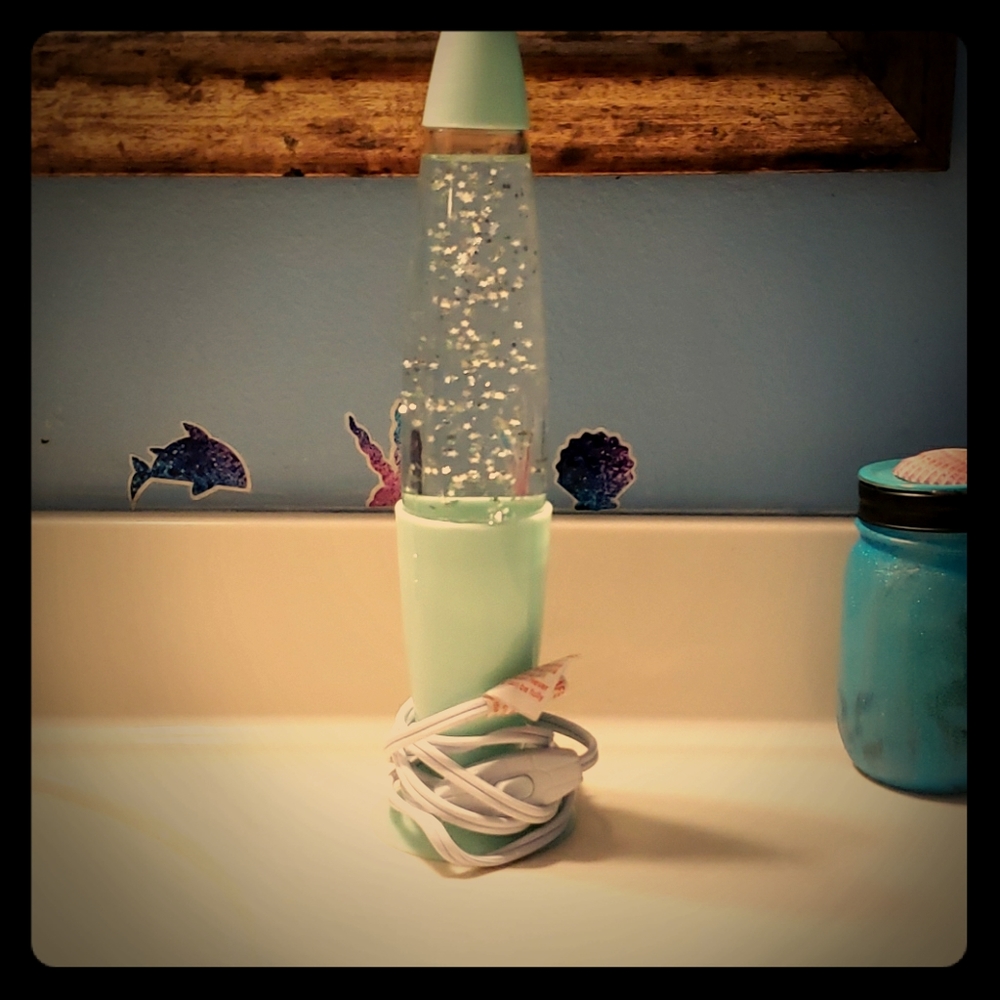 Cute gliter light